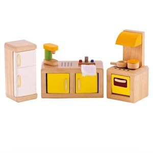 Hape Wooden Dollhouse Kitchen
